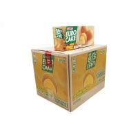 ราคา [ ยกลัง ] Euro Cake ยูโร่ คัสตาร์ดเค้ก บรรจุ 12 กล่อง 144 ชิ้น ยูโร่ ยูโรเค้ก ของกินเล่น ขนมยัดไส้ (24739385423)