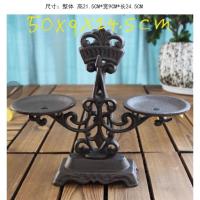 ราคา ตาชั่งโบราณ สำหรับ พ่อค้า การค้าขาย ชั่งตวงวัด ศาล สีน้ำตาลดำขนาดกลาง (22556697345)