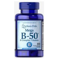 ราคา Vitamin B-50® Complex [ 100 Capsule ] Puritan's Pride with PABA,Inositol,Pantothenic,Vitamin B12, now foods Vitamin b50 (8914542311)