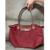 ราคา กระเป๋าลองชอม ของแท้ 100% พร้อมส่ง * Longchamp le Pliage ไซส์ M(L) หูยาว (29069083435)