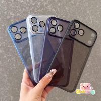 ราคา ปลอกพร้อมกระจกกล้องสําหรับ iPhone 13 12 Mini Pro Max XS Max X XR 8 7 6 6S + SE ฝาครอบหรูหราสีขาวสีดําสีฟ้าสีม่วงมีสไตล์หรูหราน่ารักเคสโทรศัพท์กันกระแทกแข็ง (48402236070)