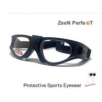 ราคา แว่นเล่นกีฬาตัดเลนส์สายตาได้ ZeeN PerfecT Protective Sports Eyewear (เลนส์ใส-กรอบดำด้าน) (9243686437)