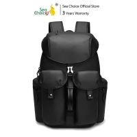 ราคา SEA CHOICE กระเป๋าเป้สะพายหลัง ใส่แล็ปท็อปขนาด 16 นิ้ว กันน้ำ มีพอร์ต USB เหมาะสำหรับการเดินทางทั้งชายและหญิง สีดำ (55200978347)