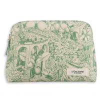 ราคา *เฉพาะกระเป๋า* L'Occitane Holiday Limited Pouch สีเขียว กระเป๋าเครื่องสำอาง ผ้าแคนวาส ที่ใส่เครื่องสำอาง (28068145770)