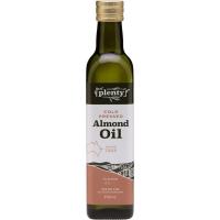 ราคา น้ำมันอัลมอนด์สกัดเย็น 375มล. - Plenty Cold Pressed Almond Oil 375ml (27130821595)