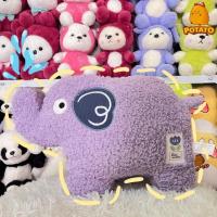 ราคา "Potatotoystudio หมอนตุ๊กตา หมอนช้างนุ่มนิ่ม หมอนอิงโซฟาน่ารัก ขนาด 45cm. พร้อมส่ง " (27050186706)