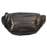 ราคา Chinatown Leather กระเป๋าคาดเอว สะพายหน้าอก หนังวัวแท้ ได้ทั้งชายหญิง กระเป๋าทำจากหนังวัว (29403686964)