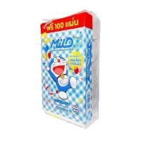 ราคา MILD DORAEMON กระดาษทิชชู่เช็ดหน้ามายด์โดราเอมอน 150+20แผ่น ยกแพ็ค5ห่อ (24983230237)