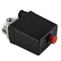 ราคา 100% ยี่ห้อใหม่ 175ปอนด์ต่อตารางนิ้ว 4 พอร์ตเครื่องอัดอากาศสวิทช์ความดัน มากมาย ผู้ควบคุม + วาล์วความปลอดภัย 220โวลต์ 12 บาร์เปลือกพลาสติกที่แข็งแกร (44421603586)