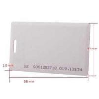 ราคา keycard บัตรทาบ บัตรหนา ( 1 ใบ ) RFIDCard Proximity Card125 KHz แบบหนา 1.8mm (6695797188)