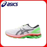 ราคา 2026 ข้อเสนอพิเศษ GEL-KAYANO 27 รองเท้าวิ่งจ๊อกกิ้งผู้ใหญ่ Road Running Shock Absorption ASICS 1011A885-100 สีขาวสีเขียว THFA e22 (53204781969)