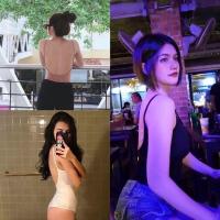 ราคา Venice Shopบอดี้สูท#สายเดี่ยว เว้าหลัง เป้าแกะได้#กรพดุมแป๊ก#อลังการมาก#ผ้ายืดเยอะ เสื้อสายเดี่ยว บอดี้สูท D13 (17781611526)