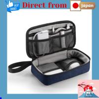 ราคา ELECOM Travel Pouch Gadget Pouch Back-in-Back Travel Business Trip Storage Accessory Compartment Navy BMA-F01XNV [Direct from Japan] (28325889164)