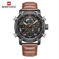 ราคา NEW นาฬิกา นาฬิกา naviforce แท้ ของแท้ราคาถูก รุ่น NF9160 B/O/L.BN สายหนังสีน้ำตาลส้ม รับประกัน 1ปี มีเก็บเงินปลายทาง (2090957235)