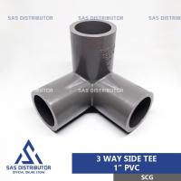 ราคา 3 Way Side Tee 1" นิ้ว SCG / Tee 3 สาขา 1" AW / T สาขา 3 Keni สาขา 1" ใน PVC / Elbow 3 Way 1" (41822965299)