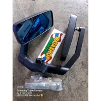 ราคา กระจกมองข้างbsc สีดำ เลนส์กระจกสีฟ้า (6437493862)