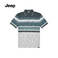 ราคา JEEP MEN SHORT SLEEVE STRIPED POLO TEE (LOSE FIT) - 786612-780774 (48604646692)