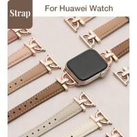 ราคา สุภาพสตรี D-Buckle เอวเล็กหนังแท้คลาสสิก All-Match สายเหมาะสําหรับ Huawei Watch Fit 4Pro Huawei Watch Fit4 Huawei Watch Fit3 Huawei Watch Fit2 (50054396008)