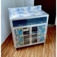 ราคา ตู้กับข้าวปูกระเบื้อง#ตู้เคาท์เตอร์ปูกระเบื้อง 80ซม.ส่งฟรี มีนบุรี คันนายาว บึงกุ่ม (9258210839)