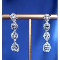 ราคา ต่างหุเพชรประกบทรงหยดน้ำ (41723774798)