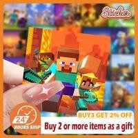 ราคา 59 ชิ้น Minecraft สติกเกอร์เกม LEGO DIY โทรศัพท์แล็ปท็อปกระเป๋าเดินทางสเก็ตบอร์ดกีตาร์ไดอารี่ Decals ของเล่นเด็ก (28437628038)