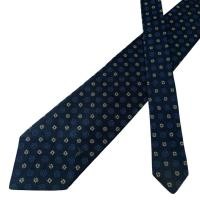 ราคา เนคไท Trussardi Silk Navy Geometric Italy เนคไทแบรนด์เนม ของแท้ (41711067942)