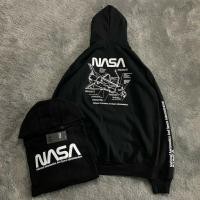 ราคา NASA H&M BLACK HOODIE PAY AT HOME (28815171683)