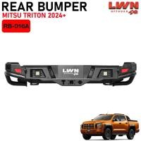 ราคา LWN4x4 กันชนท้าย Mitsubishi Triton 2024+ กันชนหลังออฟโรด รองรับกล่องRadar หนาลากพ่วงได้ รุ่น RB-016A (42878102059)