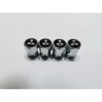 ราคา จุกลม ยางรถยนต์ พร้อมโลโก้ มิตซูบิชิ Mitsubishi สีขาว 1 ชุด (4 อัน) - Car Tire Valve Caps (43827423436)