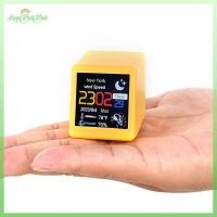 ราคา ขายดี นาฬิกาปลุกอัจฉริยะ Wifi ขนาดเล็ก แบบพกพา แสดงสภาพอากาศ อุณหภูมิ ความชื้น สําหรับตั้งโต๊ะ (24276204299)