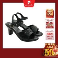 ราคา [Size 36 - 40] Pierre Cardin รองเท้าผู้หญิง รองเท้าส้นสูง นุ่มสบาย ผลิตจากหนังแท้ สีดำ รุ่น 31PS803 (21913542718)