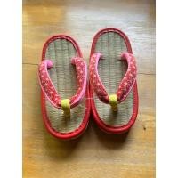 ราคา รองเท้าโซริ รองเท้าแตะเด็กญี่ปุ่นพื้นเสื่อ ยาว 17 CM มือสองญี่ปุ่น (53004412278)