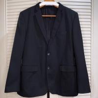 ราคา ใหม่เอี่ยม - Zara Man - Comfort Suit Blazer - สีดํา - ไซส์ 56 / XXL (48751477670)