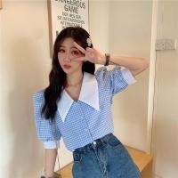 ราคา พร้อมส่ง‼️ เสื้อคอปก ลายสก๊อต [มีบริการเก็บเงินปลายทาง] (4645257577)