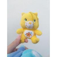 ราคา พวงกุญแจตุ๊กตาหมีแคร์แบร์สีเหลือง ซุปเปอร์สตาร์ ท้องดาว superstar carebear (12173055305)
