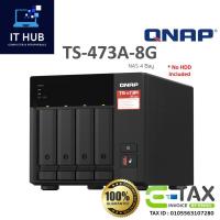 ราคา QNAP TS-473A-8G NAS อุปกรณ์เก็บข้อมูลบนเครือข่าย (HDD 6-Bay AMD Ryzen 4-core, 8G) สินค้าประกันศูนย์ 3 ปี (29274777074)