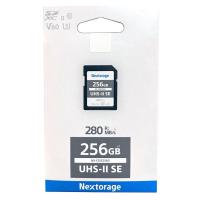 ราคา Nextorage NX-F2SE 256GB UHS-II U3 V60 SDXC Memory Card (280 MB/s), NX-F2SE256G (22145974725)