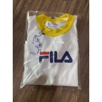 ราคา เสื้อยืด fila ป้าย inin shop size s มือ1ป้ายห้อย ผ้าหนาสีขาวขอบเหลือง (9735524774)