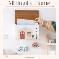 ราคา ʕ•ᴥ•ʔ กล่องใส่ของ กล่องใส่แมส กล่องใส่จดหมาย ที่ห้อยกุญแจ ที่แขวนกุญแจ สไตล์มินิมอล ของแต่งบ้าน งาน handmade (20043902163)