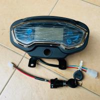 ราคา เรือนไมล์ดิจิตอลรถไฟฟ้า 48-60โวลท์ 48-72 โวลท์ ครบชุดพร้อมกุญเเจ (17269598615)