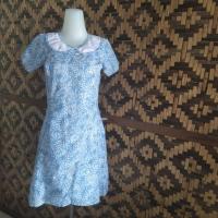 ราคา ชุดเดรสพยาบาล ผ้าบาติก (25701254887)