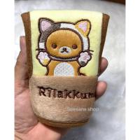 ราคา หุ้มเกียร์ออโต้แบบหัวเหลี่ยมกดด้านข้างRilakkuma #หมีแมว ลิขสิทธิ์แท้(1ชิ้น) (421793908)