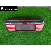 ราคา ฝากระโปรงหลังพร้อมทับทิมต่อไฟท้ายและสปอยเลอร์ ครบ ๆ Suzuki Swift GL sedan ปี 1992 (28006125341)