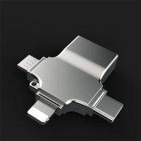 ราคา อะแดปเตอร์ AC56-Micro-Card 4 In 1 USB 3.0 Micro-Sd เป็น USB Cardreader สําหรับอินเทอร์เฟซ OTG Adaptador พร้อมสายโทรศัพท์ (46551781201)