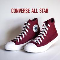 ราคา รองเท้า คอนเวิร์ส Converse All Star II Hi Deep Bordeaux White มือสอง สีแดง รองเท้าหุ้มข้อ ของแท้ (7844197555)