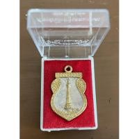 ราคา P23 เหรียญหล่อพระหลักเมือง ศาลหลักเมืองกรุงเทพมหานคร เนื้อพ่นทรายสองกษัตริย์ ปี 2541 (18311593408)