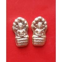ราคา พระปรกใบมะขาม หลวงพ่อแล วัดพระทรง ปี 2550 รวม 2 องค์ ขนาด สูง 1.2 ซม. กว้าง 0.5 ซม. (10604059151)