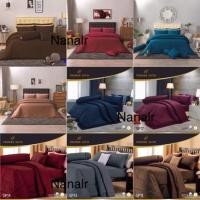ราคา PREMIER SATIN พรีเมียร์ ซาติน ผ้าปูที่นอน 5, 6 ฟุต + ผ้านวม สีพื้น (2745611117)