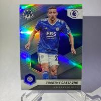 ราคา การ์ดนักฟุตบอลสำหรับสะสม TIMOTHY CASTAGNE, LEICESTER CITY, (PRIZM), PANINI MOSAIC 2022 (43861223351)
