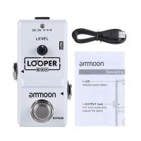 ราคา Ammoon AP-09 Nano Series Loop กีตาร์ไฟฟ้าเหยียบ Looper True Bypass (48702624624)